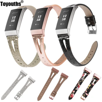 

Genuine Leather Band for Fitbit Charge 3 Replacement Pointed Tail Strap Bracelet Accessories for Charge hr 3 Special Edition