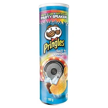 

Pringles Sal y Vinagre 190g (paquete de 6 x 190g)
