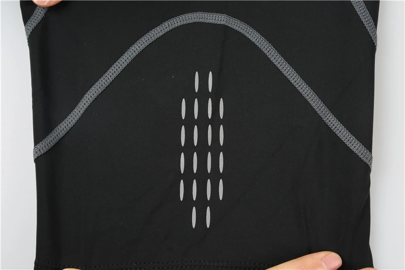 Santic Cycling Padded Shorts Summer Soft Thin Breathable Cycling Tights Quick Dry Men MTB Short Pants Black Anti-pilling S - 3XL (7)