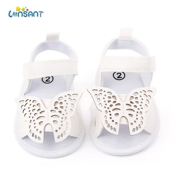 

LONSANT 2020 Summer Baby Girls Cute Sandals PU Leather First Walkers Soft Bottom Anti-Slip Shoes Girl Toddler Princess Shoes