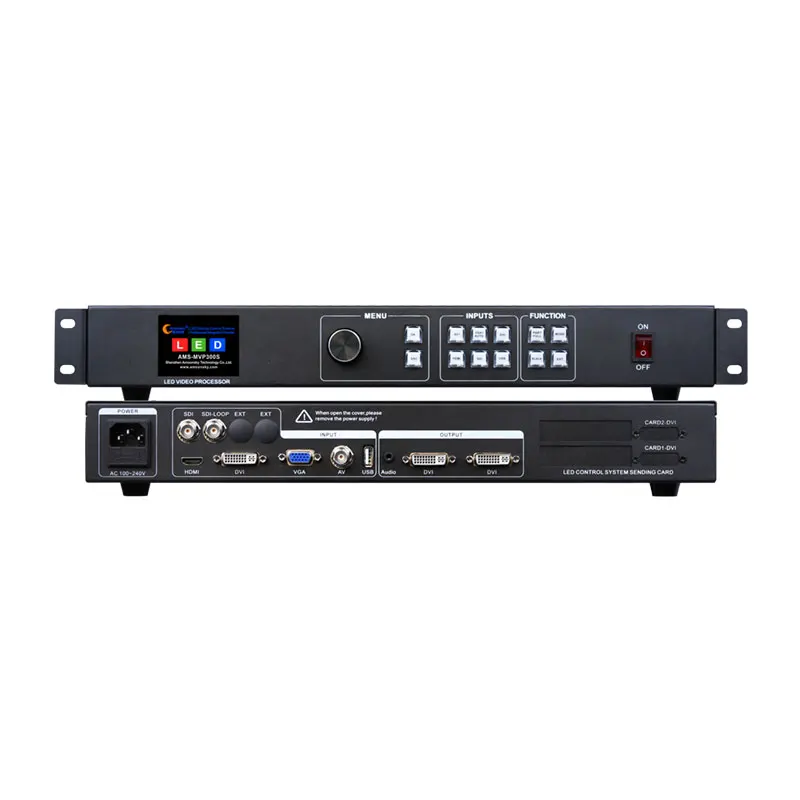 Wedding rental led screen SDI processor MVP300S for HD camera compare led video wall video processor vdwall lvp100
