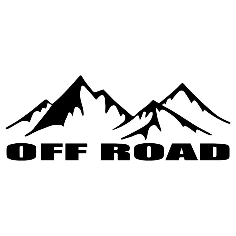 

Please Off Road Mountain Unusual Car Sticke Windshield Bumper Motorcycle Decor High Quality KK Vinyl Scratches Waterproof PVC