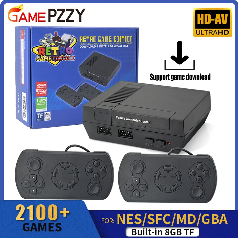 Console Mini Game 2000 Jogos Video HD / HDMI / 1080p / 110/220V - wimporrt  L_D_W_I