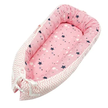 

19 Types New Baby Bassinet for Bed Lounger Breathable Hypoallergenic Cotton Portable Crib for Bedroom Travel Dropshipping