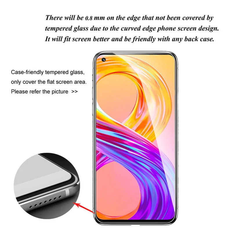 3-Pack Protective Tempered Glass Screen Protector - Toughened 9H Full Clear Guard
