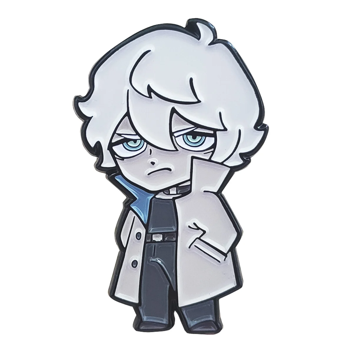 Shirou Ogami Wolf Cartoon Kawaii Cute Bna Brand New Animal Enamel Lapel Badge Brooch Brooches Aliexpress