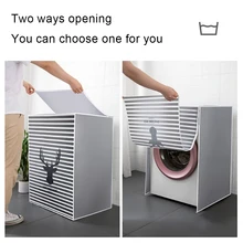 Housse pour Machine à laver à tambour, étui étanche, anti-poussière pour Machine à laver à pulsateur