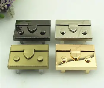 

(10 pcs/lot) luggage handbag hardware accessories high-grade handbag thickening lock