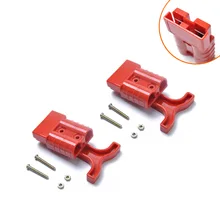 Поперечная граница лучший продавец 50A батарея Красный вилочный погрузчик биполярная вилка Anderson зарядная вилка ручка