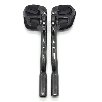 

Cycling Bike Rest Handlebar Bike Carbon Fiber Road Car Rest Deputy TT Handle Carbon Fiber TT Rest 12K TT Handle