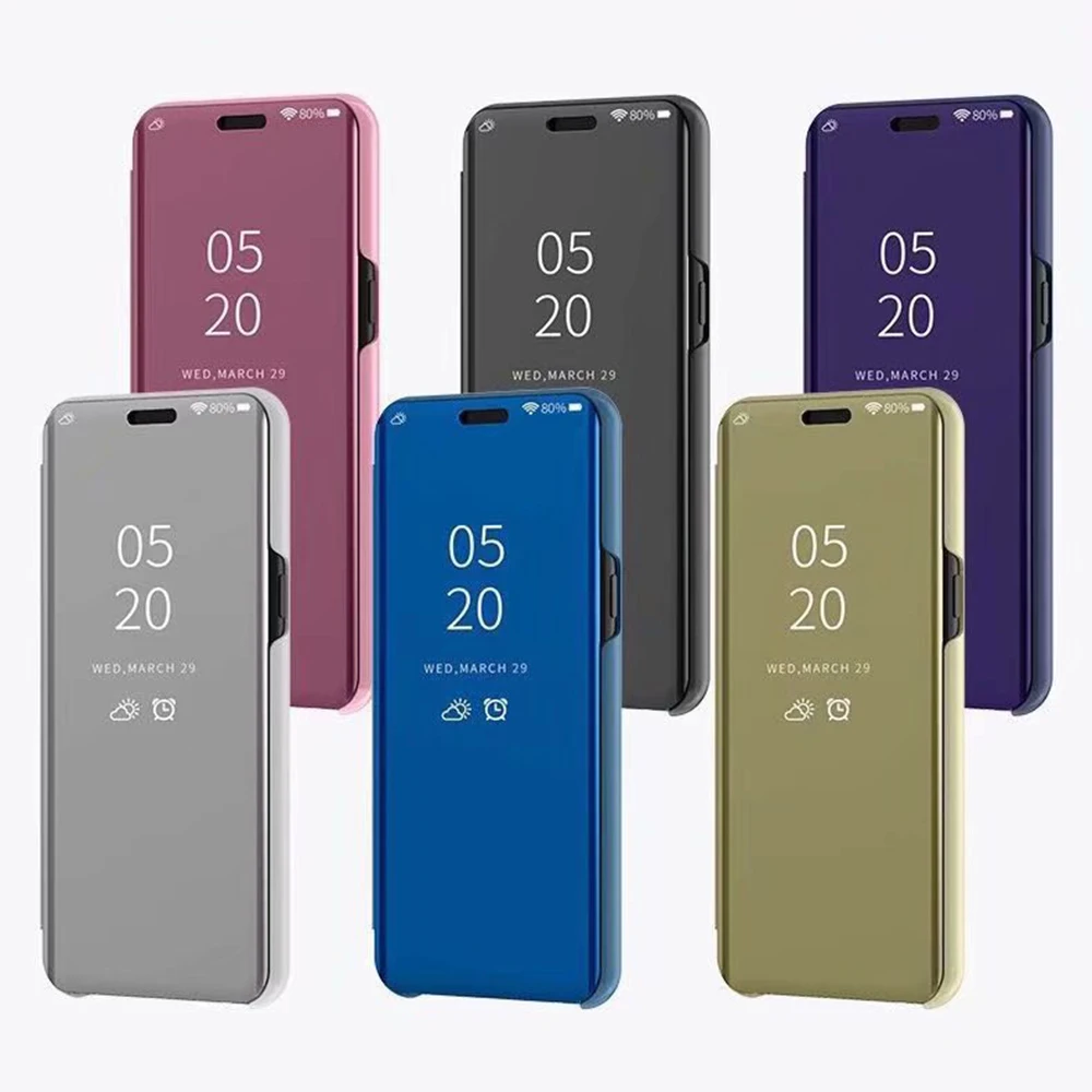 Роскошное умное зеркало флип чехол для iphone Xs max XR X 7 8 6 6S Plus 11 Pro Max 5 5S SE apple