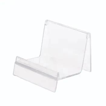 

Clear Acrylic Wallet Display Stand Holder Leather Handbag Purse Jewelry Stand N0HE