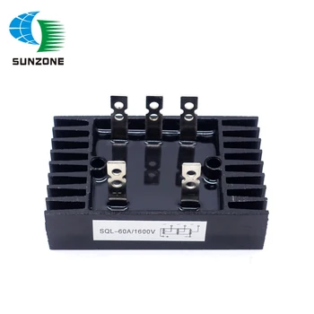 

Bridge Rectifier 5 Terminal 3 Phase Diode Module 40A/60A/80A/100A 1600V SQL 60A1600V Rectifier Thyristors