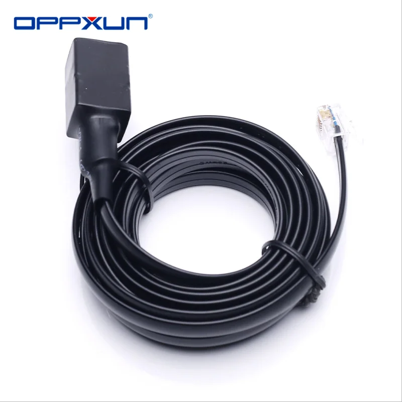 OPPXUN 3m/9.8ft 6-Pin Removable Separation Hand Microphone Extension Cord for Yaesu Radio FT7800 FT8800 FT8900 FT 7800 7900 8800 | Мобильные