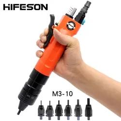 HIFESON – pistolet à Riveter à Air pneumatique, avec Insert fileté, pour M3 M4 M5 M6 M8 M10, tête de Rivet allongée 