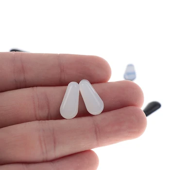 

5 Pair Nose Pad Clear Water Drop Silicone Non-Slip For Glasses -Reading / Myopia / Presbyopia Glass / Plate Anti-Skid Pad