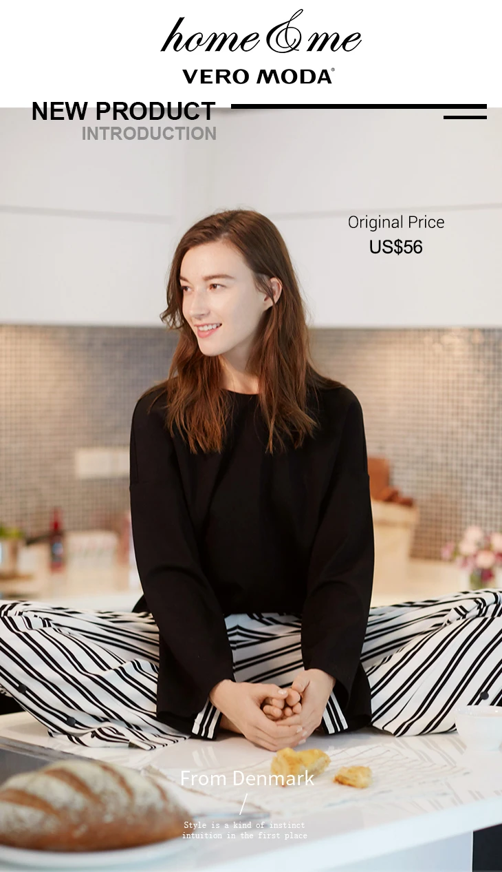 Vero Moda осень зима Домашняя одежда женская футболка | 3181R3509