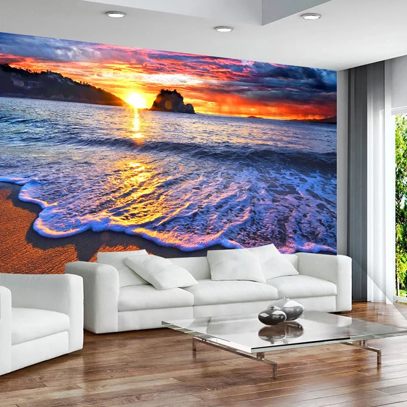Custom-Mural-Beautiful-Sunrise-Sunset-Seaside-Sandy-Beach-Landscape-Living-Room-Bedroom-TV-Background-Wall-Art (1)