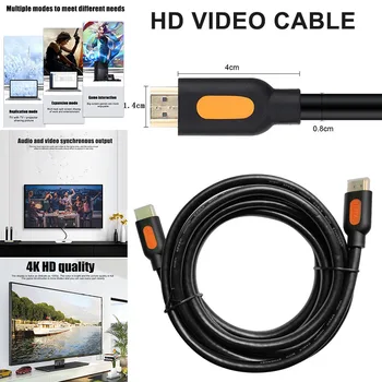 

HDMI Flat Cable HDMI Version 2.0 High Speed Ethernet Support Video 4K HD 1080p 1.5/3/5/10/15/20M NC99