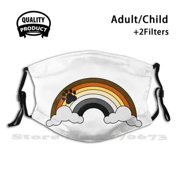 

Gay Bear Pride Rainbow Reusable Mouth Mask Filter Cool Funny Masks Gay Pride Pride Month Rainbow Clouds Lgbt Lgbtq Gay Bear