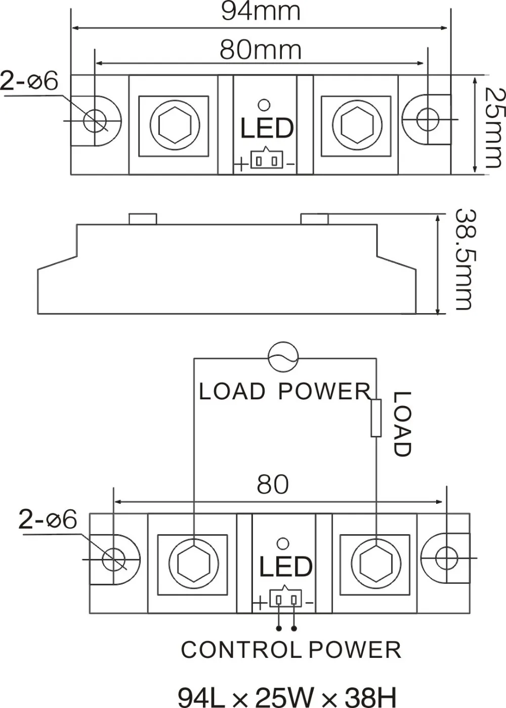 工业级 60-150A 94L