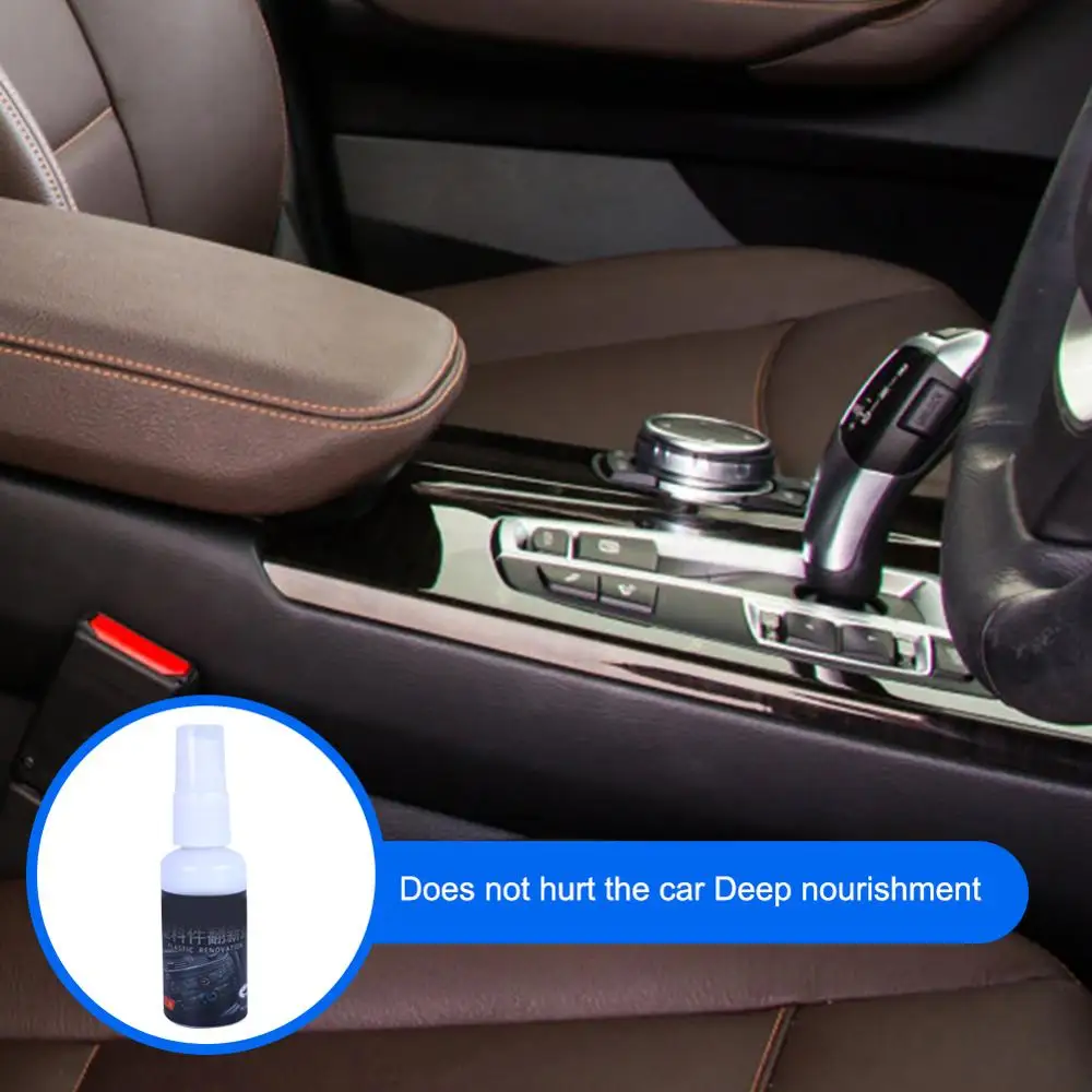 30 мл пластиковые детали для салона автомобиля восковый восстановитель