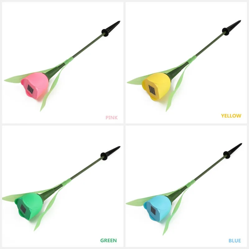 Flower Led String Fairy Light Solar Light Powered Flower Lamp Outdoor Garden Fence Patio Christmas Garland Lights Night Light