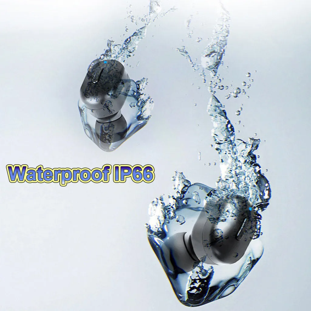 Beotyss T1 TWS V5.0 Мини Bluetooth наушники гарнитура 3D беспроводные наушники спортивные громкой связи Наушники с микрофоном зарядная коробка
