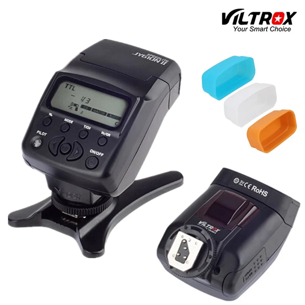 Вспышка Viltrox speedttl LCD для камеры Nikon D700 D800 D810A D3100 D3200 D5500 D5600 D7500 D7200 D500 D5 D90 D610 |