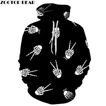 

Casual Mens Hoodie Anime Sweatshirt Long Sleeve Black Men hoodies Fashion Sudadera Tops Hot Sell ZOOTOP BEAR