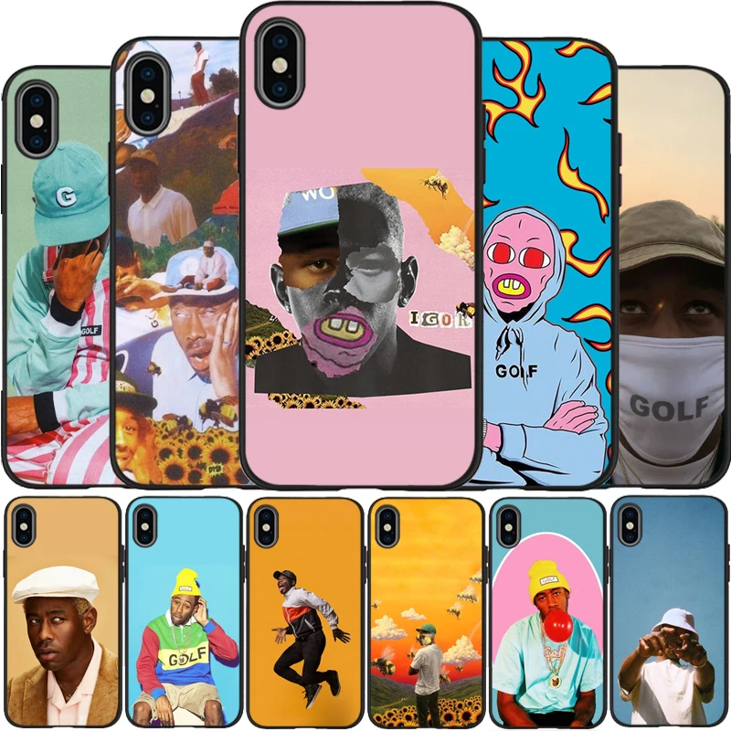 Чехол для телефона tyler the creator Pop Rap Singer черный мягкий силиконовый чехол из ТПУ iPhone 5
