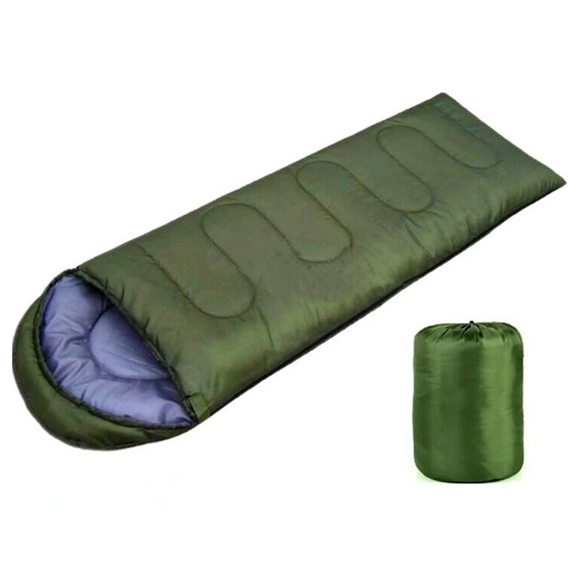 

0.95kg Cotton Splicing Single Sleeping Bag Outdoor Waterproof Hiking Climbing Bag Camping Warm Comfortable Sleep Bag AA52017