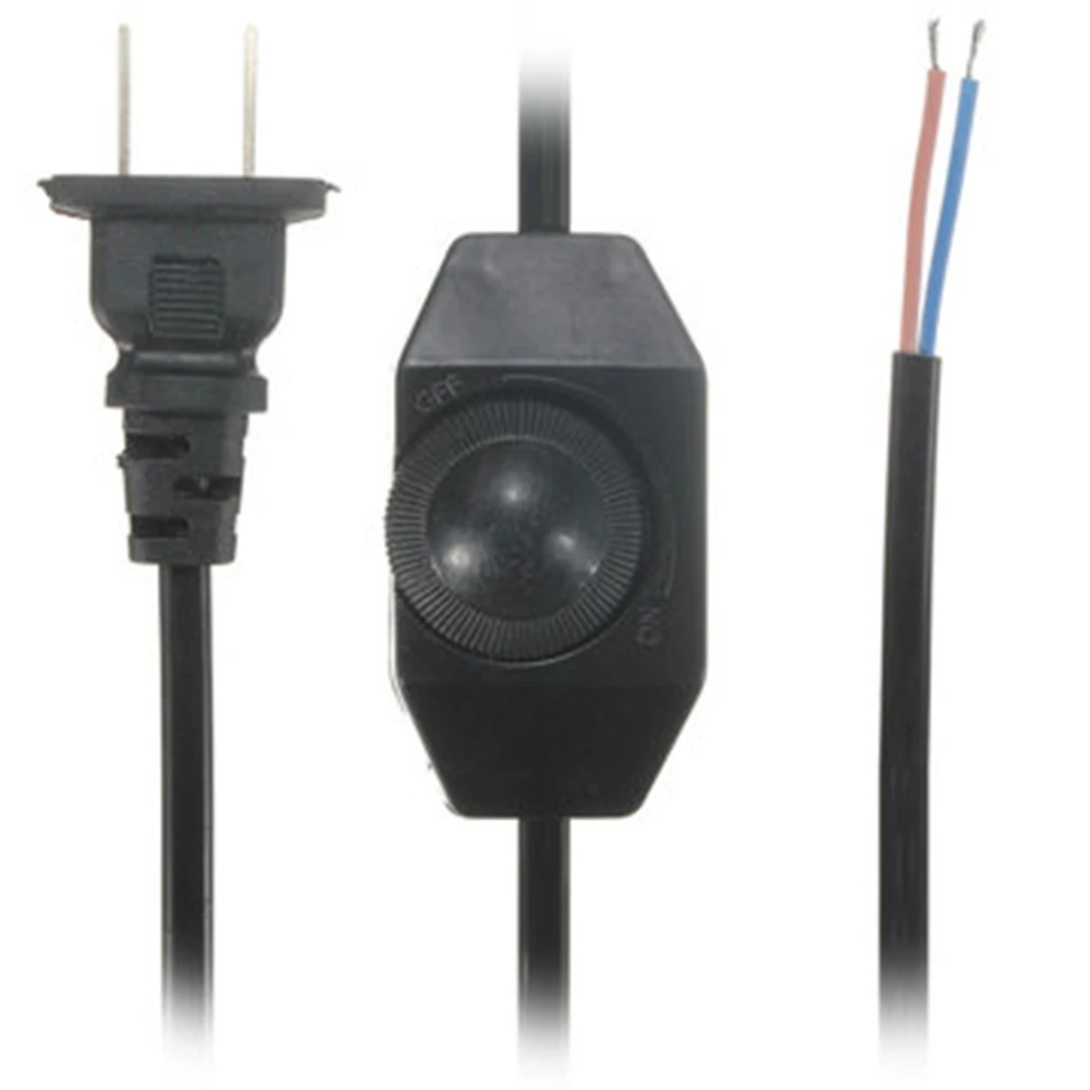 No Polarity AWG Switch Dimming Cable Light Modulator Lamp Line Dimmer 110V-220V 