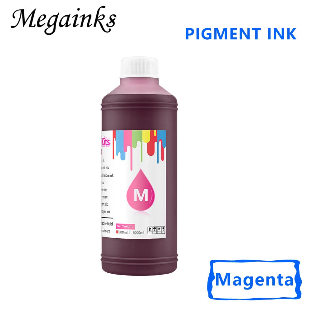 Tinta de Pigmento para Canon Pro 500ml Uma Garrafa 1000 ml Pfi107 57 101 102 103 104 105 106 206 306 307 701 702 703 Bci1401 - Imagem 2
