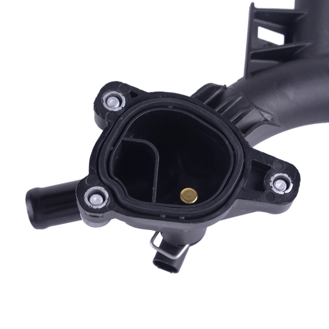 DWCX автомобильный термостат водяной насос выход подходит для Buick Encore Chevrolet Cruze Sonic Trax 25193922 55565334 1338030 1338489