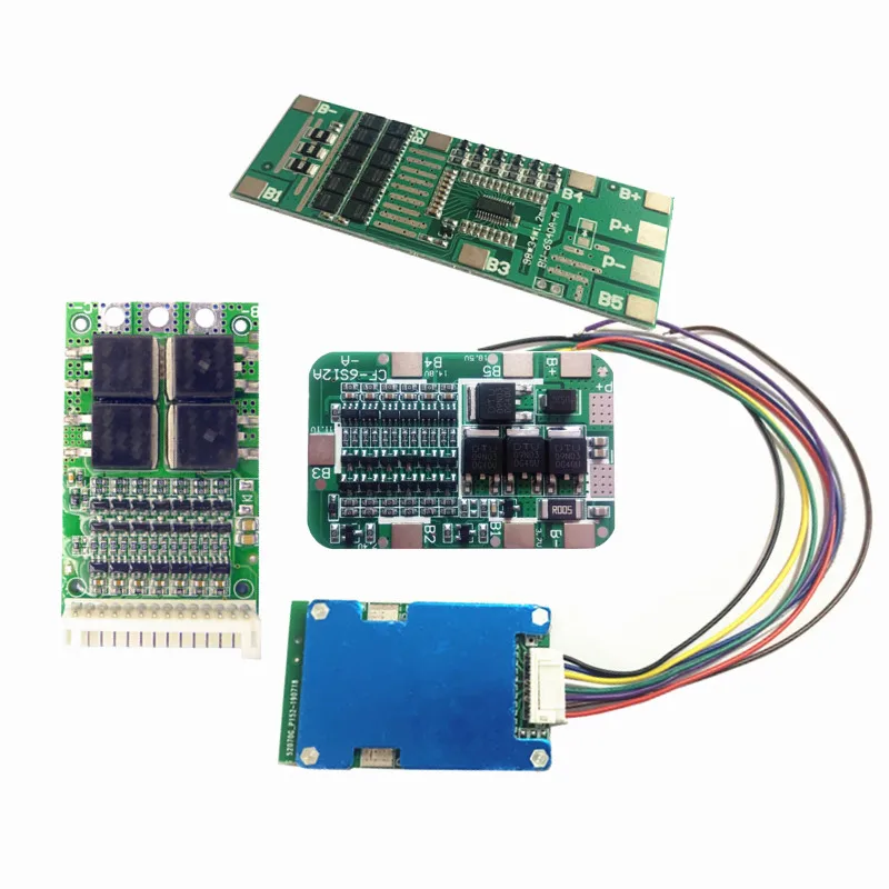 

BMS 6S 15A 20A 25A 40A 24V 3.7V Lithium Protection Board For 6 Pack 18650 PCB BMS Li-ion Battery Cell Module