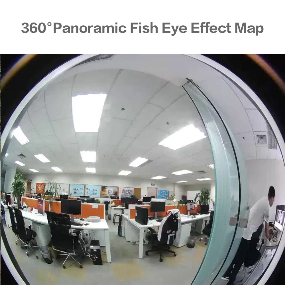 Беспроводная IP камера 1080P 360 градусов рыбий глаз|Компактные видеокамеры| |