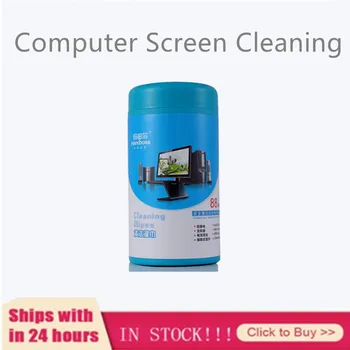 

88Pcs Computer LCD TV Mobile Phone Screen Camera Lens Cleaning Wipes LCD Screen Dust Removal Care Wipes