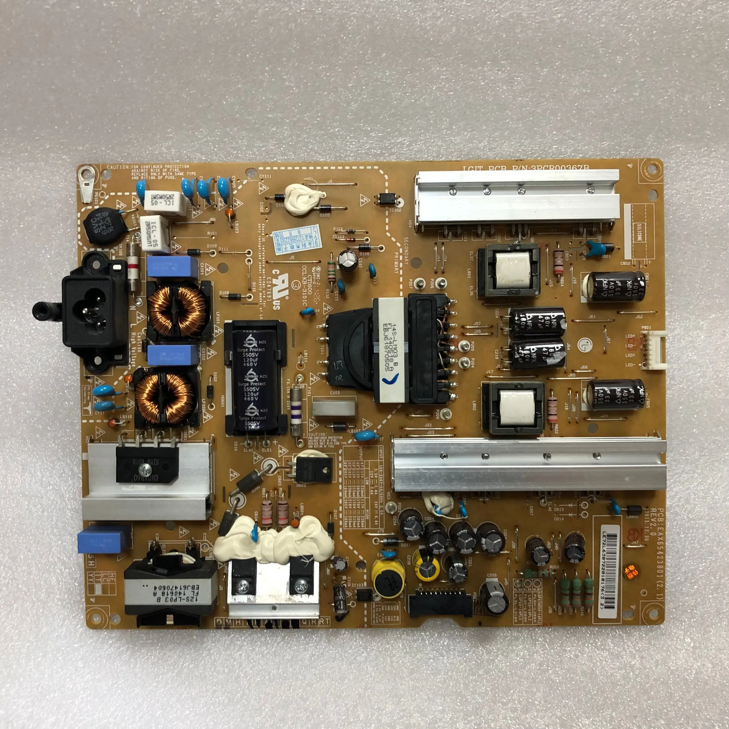 

SZYLIJ Original quality is good LGP60-14PL2 PCB:EAX65423801 (2.1) REV2.0