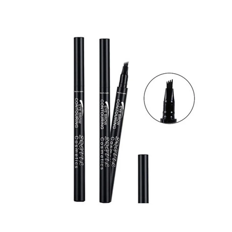 Eyebrow Pencil Four-fork Soft Liquid Eye Brow Pen Eyes Makeup New Design Make up Easy to Wear Eyebrows Drawing Cosmetics Tattoo Eyebrow Pencil Four-fork Soft Liquid Eye Brow Pen Eyes Makeup New Design Make up Easy to Wear Eyebrows Drawing Cosmetics Tattoo