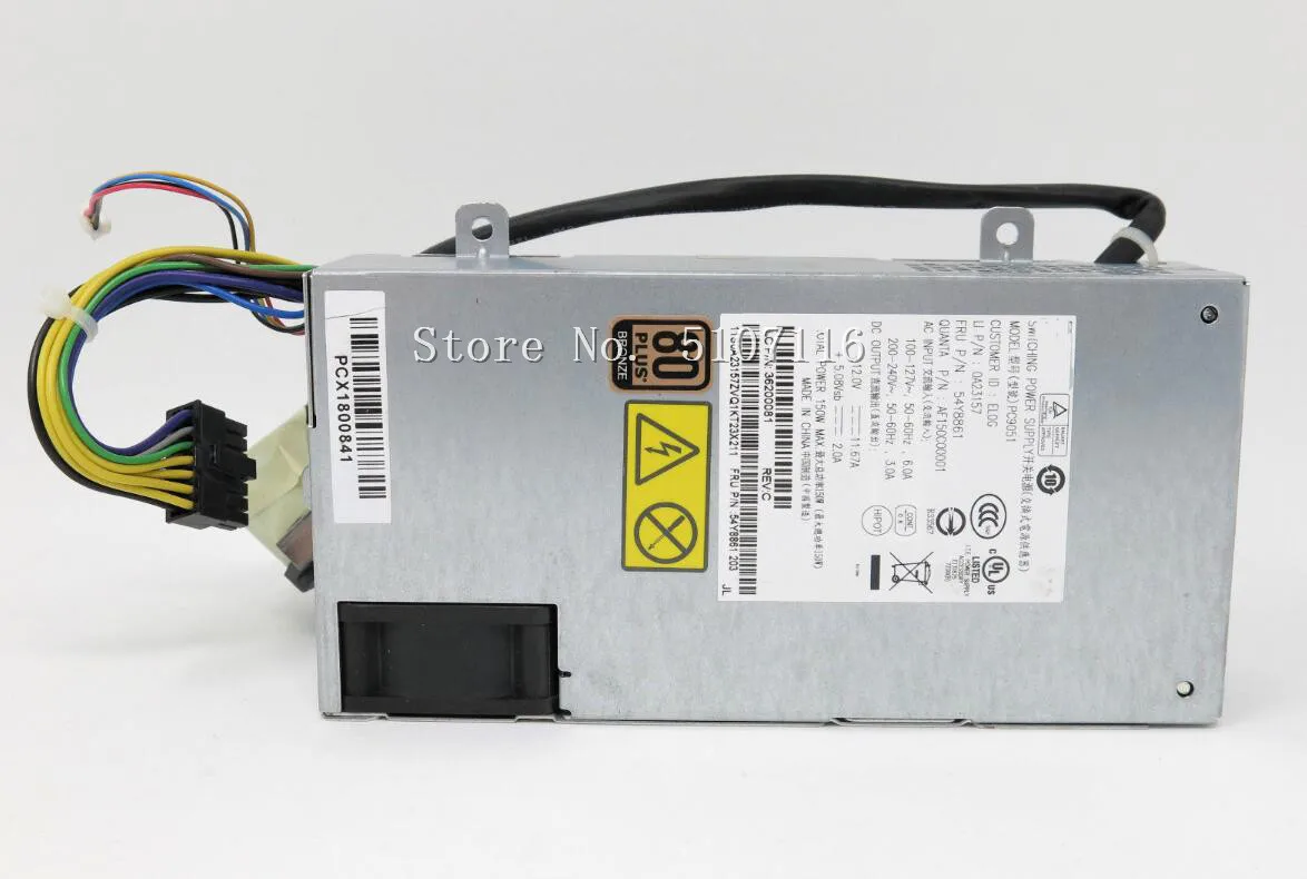 Для 54Y8861 PC9051 M9000Z M9010Z PS 2151 01 150W Питание будет полностью испытания перед
