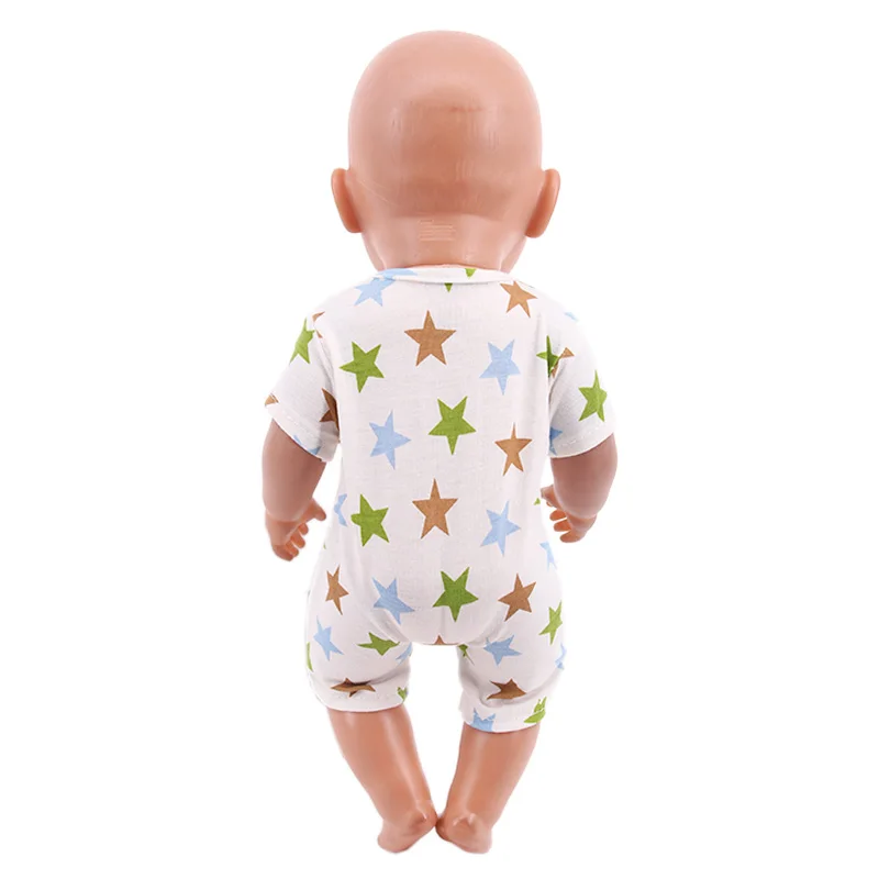 10 Styles Doll Pajamas For 18 Inch American Doll Girl Toy 43 cm Born Baby Clothes Accessories Our Generation 42 cm Nenuco