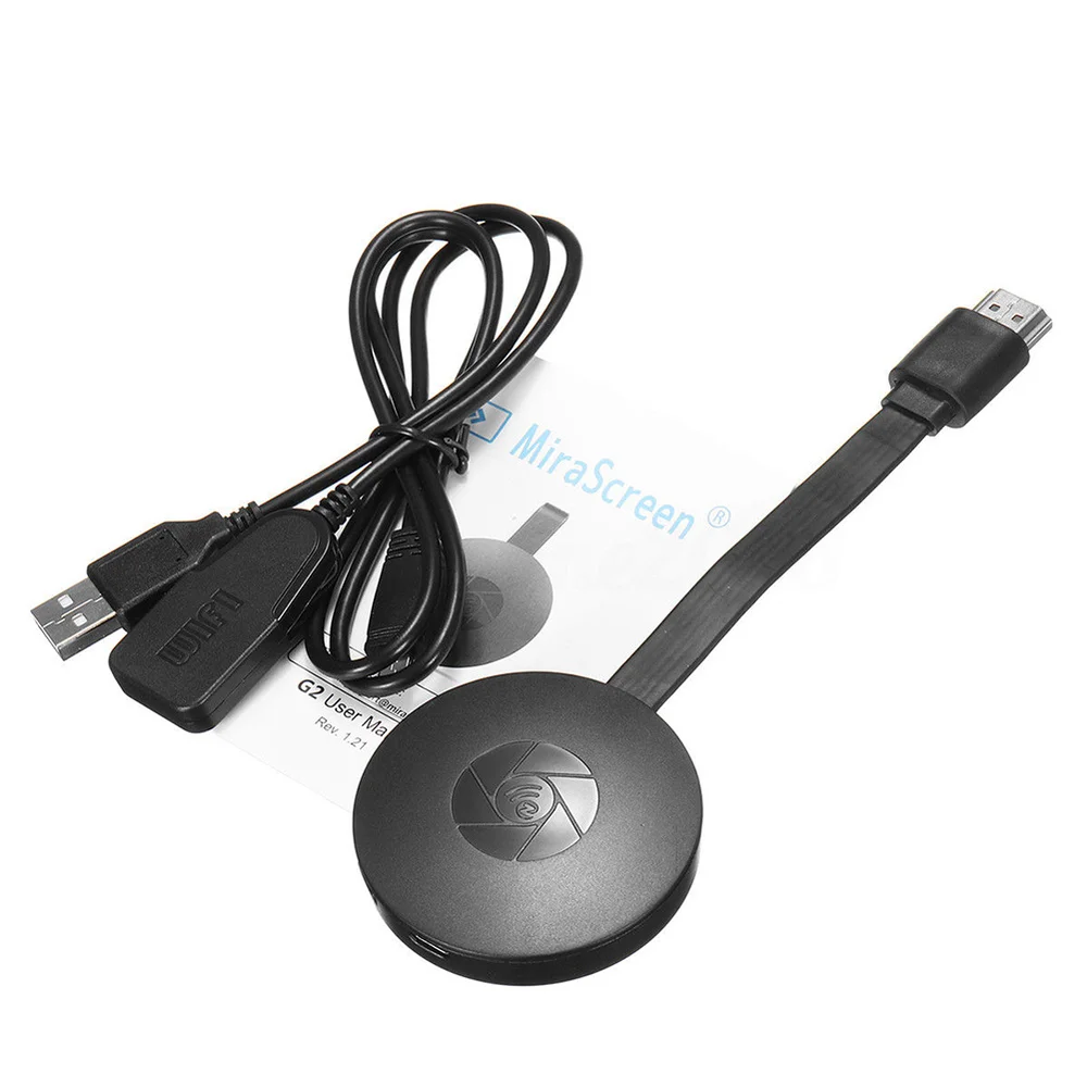 ТВ приемник G2 WiFi MiraScreen HDMI anycast Miracast DLNA Airplay с поддержкой Windows Andriod ios|SmartTV-стики и