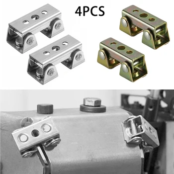 

4pcs V Type Welding Clamp Holder Welding Fixture Magnetic Clamps Adjustable Welding Holder Suspender Fixture V-Pads Hand Tools