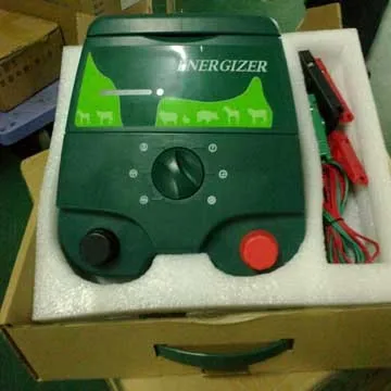 Power Up to 40KM Electric Fence Energizer Charger for Horse Sheep Cattle Cow Electric Fencing Porta