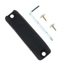 Tronco hatch liftgate maçaneta da porta interruptor trava botão de liberação de borracha capa para toyota prius sienna sequoia camry 4 corredor lexus