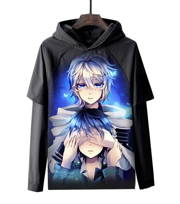 Style4 Серафим конца косплей Yuichiro Hyakuya пуловер с принтом толстовки Krul Tepes для мужчин и женщин унисекс флисовая толстовка для осени - Цвет: Style4