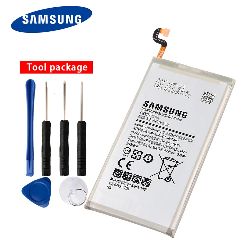 samsung высококачественный EB-BC915ABE аккумулятор для samsung Galaxy c10 C9150 4000mAh