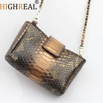 

Luxury Handbag Designer Bags For Women 2019 Leather Clutch Purse Chain Serpentine Ladies Shoulder Messenger Bags Sac A Main