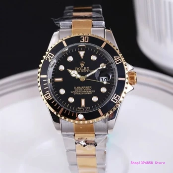 

Rolex- Women Men's Quartz Watch fashion Gift gold Casual Waterproof watches 1739 Orders